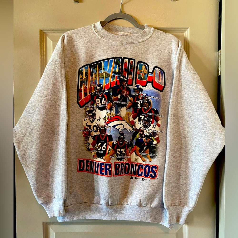 Denver broncos vintage 90’s crewneck sweatshirt